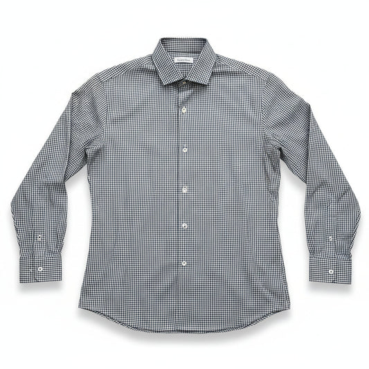 Calvin Klien Branded Men’s Classic Checked Formal Shirt – Black&White