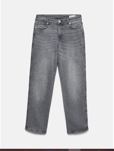 High rise Wide Leg Fit Jeans